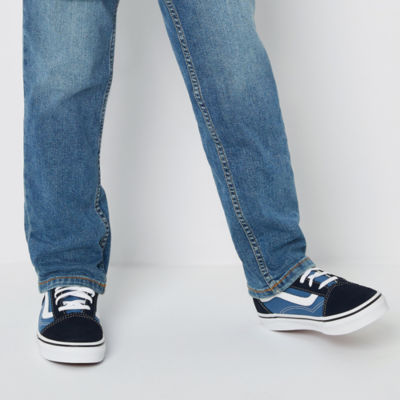 Thereabouts Little & Big Boys Adjustable Waist Stretch Fabric Tapered Leg Relaxed Fit Jean