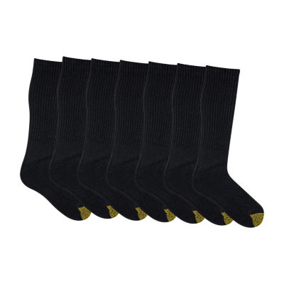 Gold Toe Harrington Bonus Pack 7 Pair Crew Socks Mens