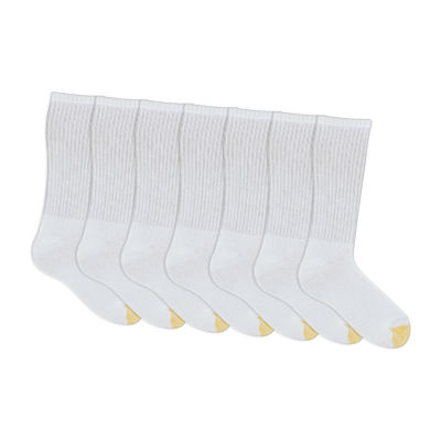 Gold Toe Harrington Bonus Pack 7 Pair Crew Socks Mens