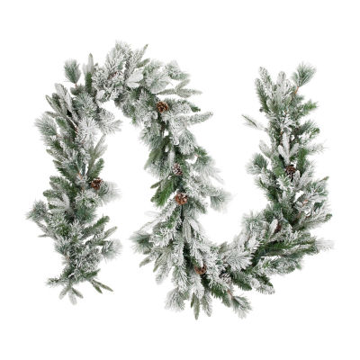 Northlight Rosemary Emerald Angel Pine Indoor Christmas Garland