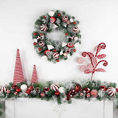 Northlight Flocked Pine Indoor Christmas Garland