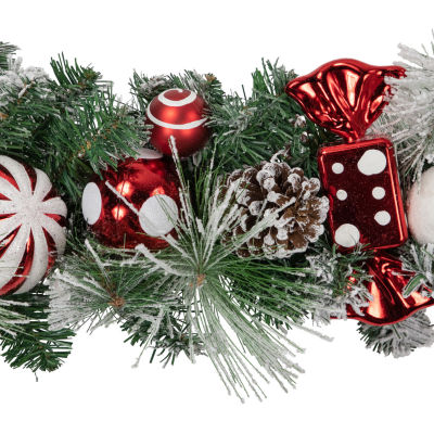 Northlight Flocked Pine Christmas Indoor Garland