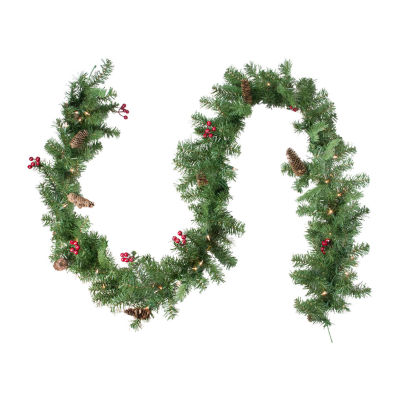 Northlight Noble Fir Pre-Lit Christmas Indoor Garland