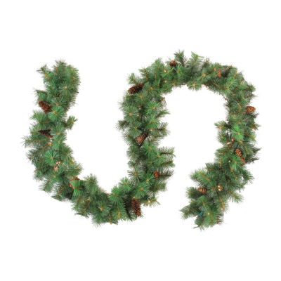 Northlight Royal Oregon Pine Pre-Lit Indoor Christmas Garland