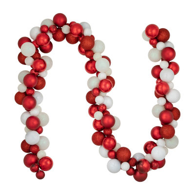 Northlight Finish Shatterproof Ball Indoor Christmas Garland