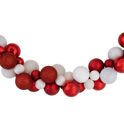 Northlight Finish Shatterproof Ball Indoor Christmas Garland