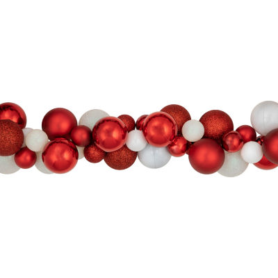 Northlight Finish Shatterproof Ball Indoor Christmas Garland