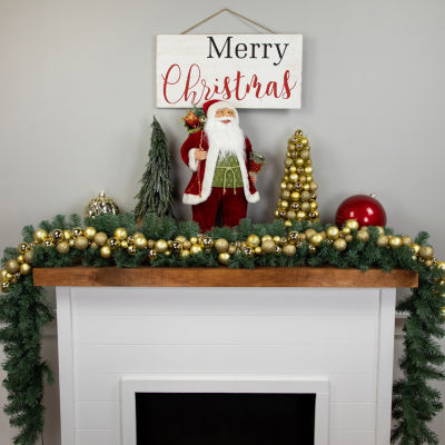 Northlight 6ft Ball Finish Indoor Christmas Garland