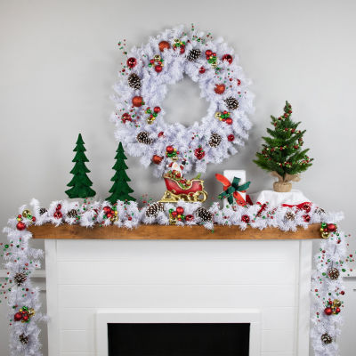 Northlight Canadian Pine Unlit Indoor Christmas Garland