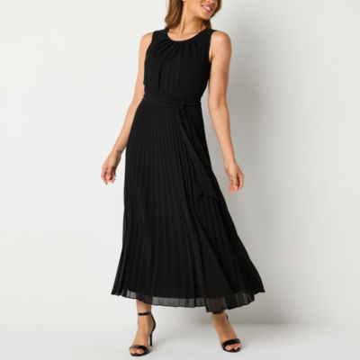 Studio 1 Womens Sleeveless Maxi Dress