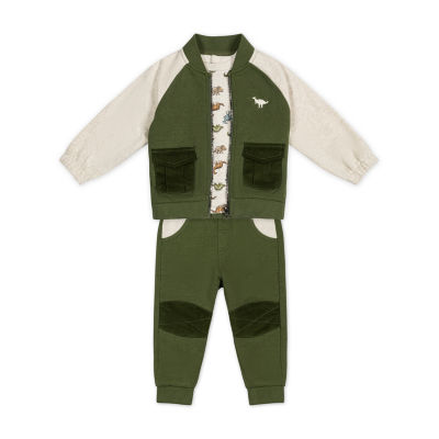 Little Lad Baby Boys 3-pc. Pant Set