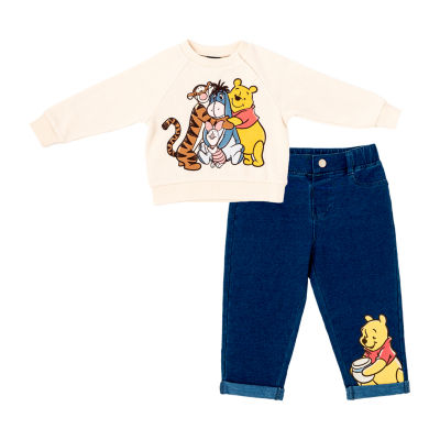 Disney Baby Boys 2-pc. Winnie The Pooh Pant Set