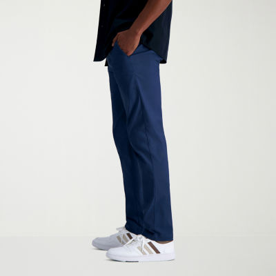 Haggar Mens Straight Fit Flat Front Pant