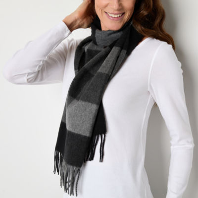 St. John's Bay Checked Cold Weather Scarf