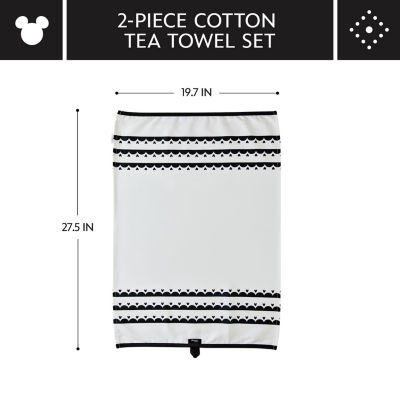 Disney Home Monochrome 2-pc. Kitchen Towel