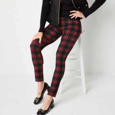 St. John's Bay Womens Slim Pull-On Pants