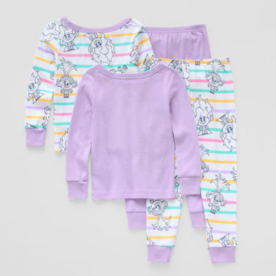 Toddler Girls 4-pc. Trolls Pajama Set