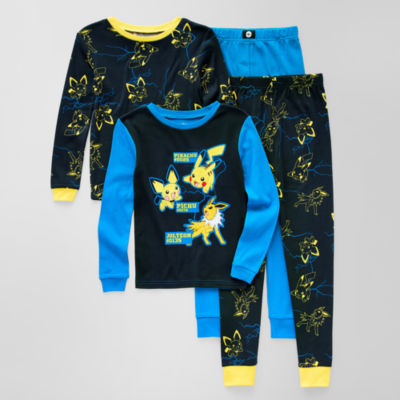 Little & Big Boys 4-pc. Pokeman Pajama Set