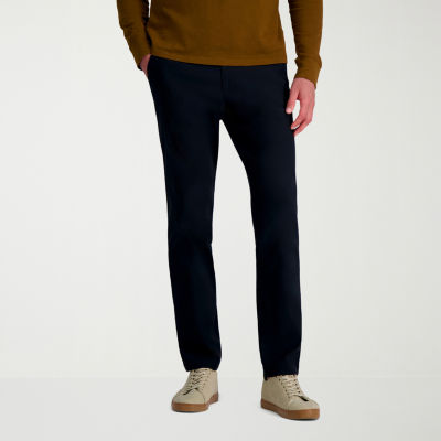 Haggar Mens Straight Fit Flat Front Pant