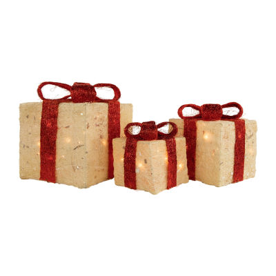 Northlight Prelit Gift Boxes Christmas Yard Art