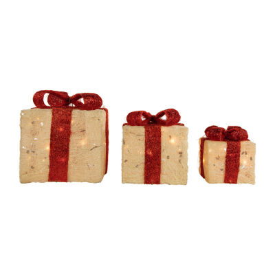 Northlight Prelit Gift Boxes Christmas Yard Art