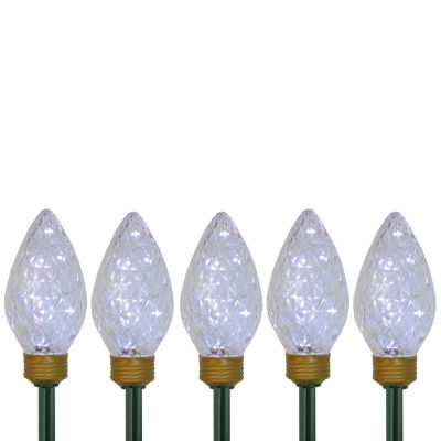 Northlight Led Clear Lights Pathway Marker Christmas Yard Art