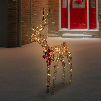 Northlight 47in Led Reindeer Christmas Yard Art