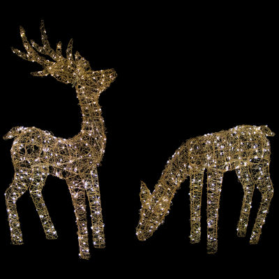 Northlight Led Lighted Reindeer Christmas Yard Art