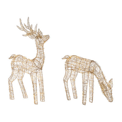 Northlight Led Lighted Reindeer Christmas Yard Art