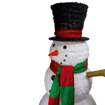 Northlight 60in Prelit Snowman Christmas Yard Art