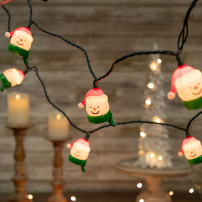 Northlight Snowman Heads String Lights