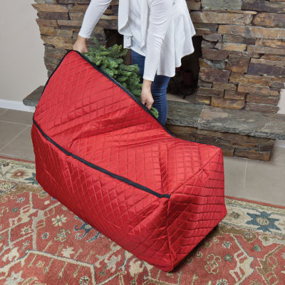 Northlight Expandable Quilted Rolling Tree Storage Bag