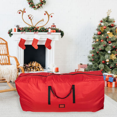 Northlight 65in Red And Black Tree Storage Bag