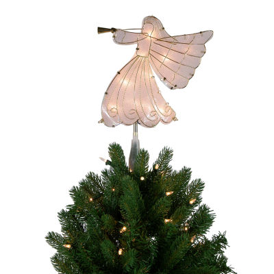 Northlight 10in Angel  Warm White Lights Christmas Tree Topper