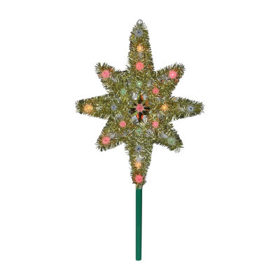 Northlight Lighted Gold Star Bethlehem Christmas Tree Topper