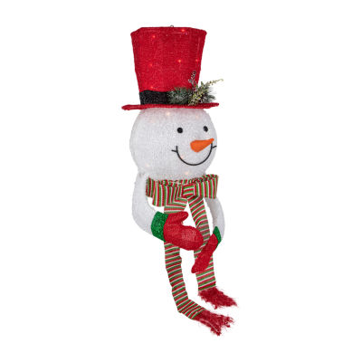 Northlight Prelit Snowman With Hat Christmas Tree Topper