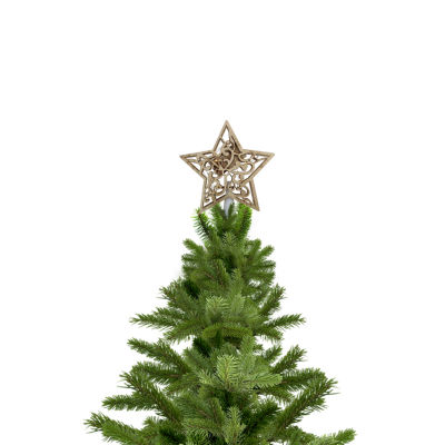 Northlight Lighted Star With Cut-Out Christmas Tree Topper