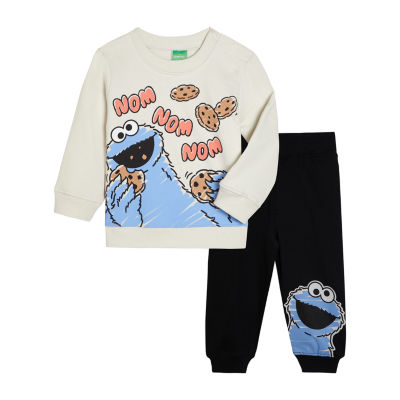 Baby Boys 2-pc. Sesame Street Pant Set