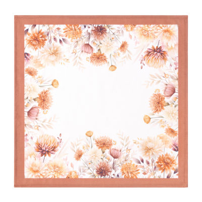 Elrene Home Fashions Autumn Blooms 4-pc. Napkins