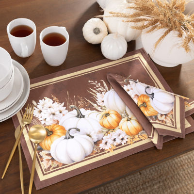 Elrene Home Fashions Wheatland Harvest Fall 4-pc. Placemat