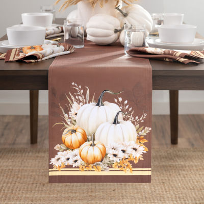 Elrene Home Fashions Wheatland Harvest Fall Table Runner