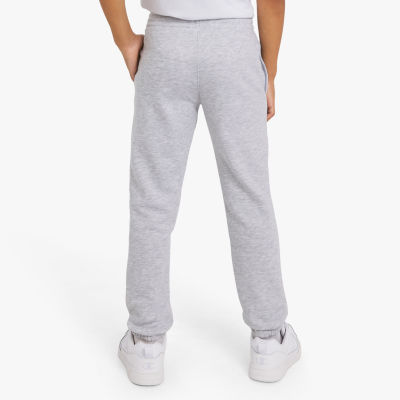Champion Big Kid Boys Mid Rise Cuffed Regular Fit Fleece Pull-On Pant