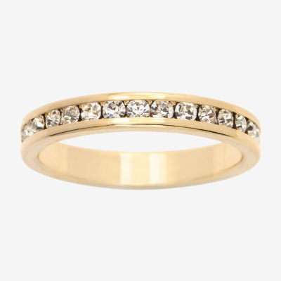 Sparkle Allure Crystal 14K Gold Over Brass Band JCPenney