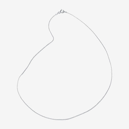 Silver Treasures Made In Italy Sterling Silver 16 Inch Bead Chain Necklace, One Size
