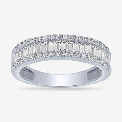 1/2 CT.T.W. Natural Diamond 10K Gold Anniversary Band