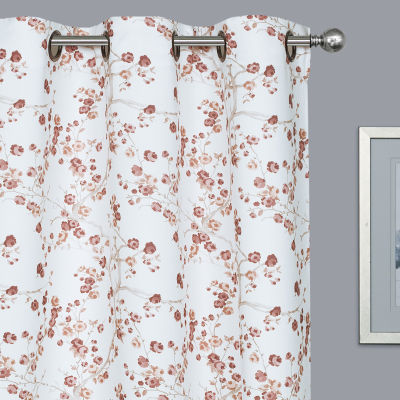Regal Home Arlo Grommet Top Energy Saving Blackout Set of 2 Curtain Panels