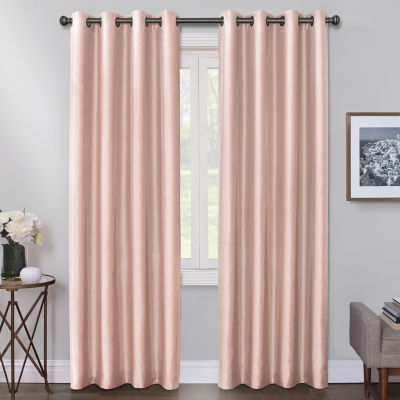 Max Blackout Mystique Grommet Top 100% Blackout Single Curtain Panels