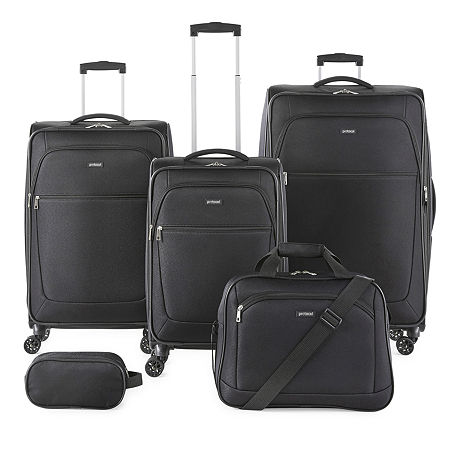 Protocol Court Softside 5-pc. Luggage Set, One Size , Black