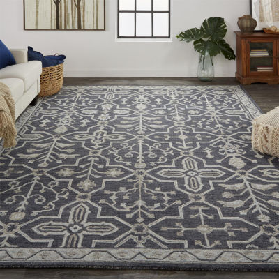 Weave And Wander Faris Floral Hand Tufted Indoor Rectangle Accent Rugs