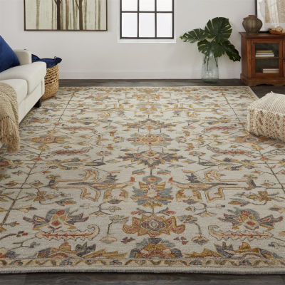 Weave And Wander Faris Floral Hand Tufted Indoor Rectangle Accent Rugs
